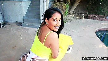 Full-bosomed Latina Stepmommy Kiara Was Still Butt Fuck