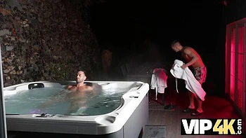 Spa smut with sneaky Dana Levy from VIP 4K